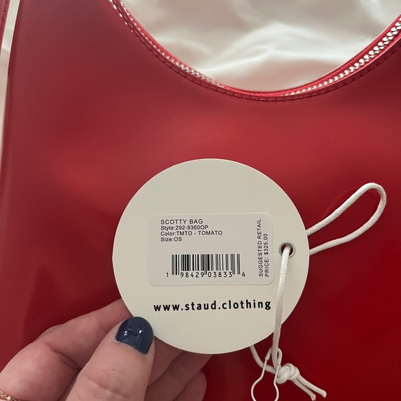 STAUD Scotty Bag in Tomato - Picture 5 of 10